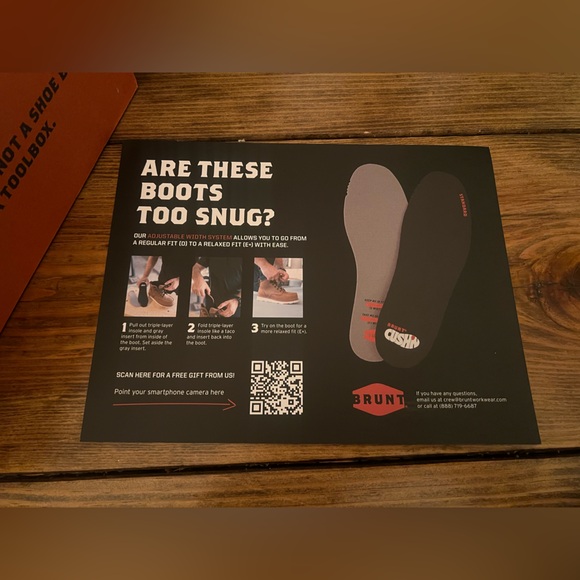 Men Brunt Leather Slip-On Boots Comp Toe - Picture 5 of 7